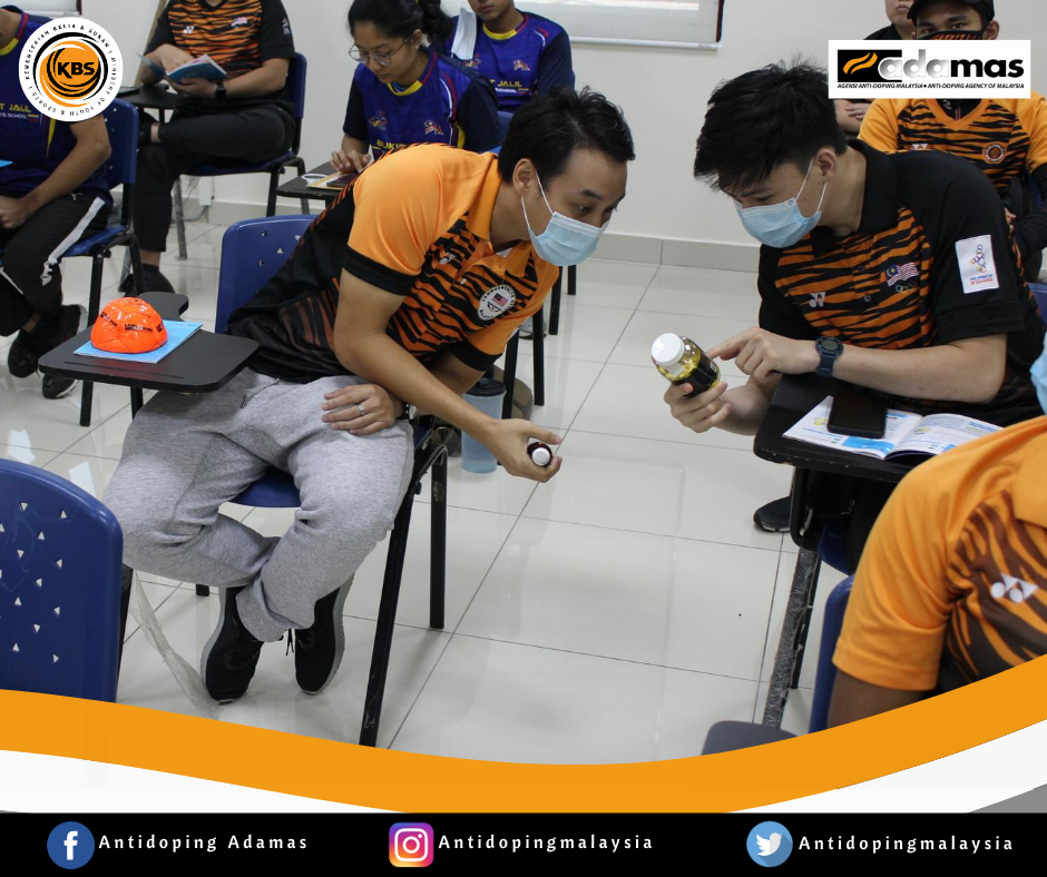 TAKLIMAT ANTI-DOPING ATLET DAN STAF KEJURULATIHAN SUKAN MENEMBAK MALAYSIA DI INSTITUT SUKAN NEGARA (ISN) BUKIT JALIL